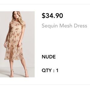 Sequin Mesh Dress. Maternity New Years dress
